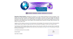 Desktop Screenshot of fowc.net